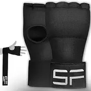 ShadowFit® Gel Boxing Hand Wraps Inner Gloves for Training: Pair of Wrist & Hand Wraps for Men Women - MMA Kickboxing Punching Gear Home Equipment, Mayweather Boxing & Fitness