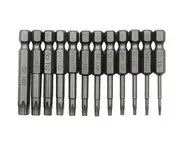 12pcs Torx Head Magnetic ScrewDriver Bit Set Hex Shank Impact Power Tamper Proof