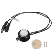 DC 6-24V 5A PIR Motion Sensor Switch Activated LED Lights with DC Cable Black