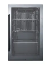 Summit SPR488BOSADA 19"W 3.13 Cu. Ft. Approved Beverage Cooler - Stainless Steel