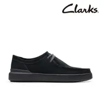 在飛比找PChome24h購物優惠-【Clarks】男鞋Courtlite Seam兩眼孔袋鼠鞋