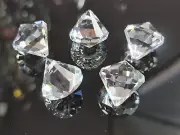 20mm crystal diamond ball suncatcher crystals, chandelier prism bead suncatchers