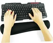 STOBOK Ergonomic Keyboard Wrist Support Slow Memory Foam Pad Wrist Rest for Desk Comfortable for Long Hours