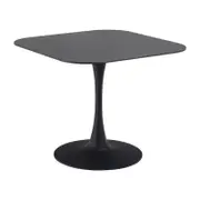 Modern Furniture MARTA Square Dining Table 90cm - Black