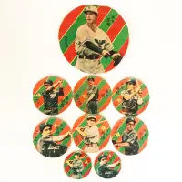在飛比找蝦皮購物優惠-【野球時光】NPB 日本職棒 1950年代 古董 尪仔標 尢