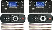 Binxind 2X LCD Display Bluetooth 5.0 MP3 Decoder Board Support Handsfree Recording FM DC 12V MP3 WMA WAV APE FLAC Audio Player