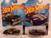 Hot Wheels HW 2022-23 - '47 Chevy Fleetline "Mooneyes" / Dodge Viper RT/10