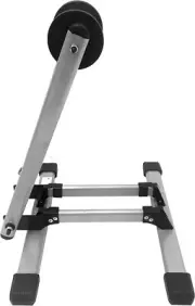 MaxxHaul 80717 Foldable Floor Bike Stand Fits 20"-29" Sports Bicycles, black