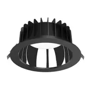 Expo Recessed LED Downlight 35W Black Aluminium 3CCT / DALI - 21606