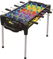 27" (68.5Cm) 2-In-1 Football (Foosball) & Air Hockey Reversible Neon Arcade Games Table