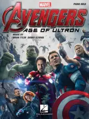 Avengers Age of Ultron Movie Piano Solo Sheet Music 10 Songs Danny Elfman Book