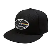 Pink Floyd Unisex Adult The Dark Side Of The Moon Snapback Cap Black/White One Size