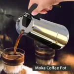 BEST QUALITY MOKA POT STAINLESS STEEL COFFEE MAKER POT MOCHA