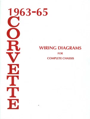 1963-1964-1965 CORVETTE WIRING DIAGRAM MANUAL