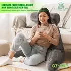 Back Rest Pillow Neck Lumbar Support Reading Backrest Bed Chair Corduroy Cushion