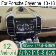 8.4" Android Navigation Car Gps Stereo Radio Wifi Carplay For Porsche Cayenne (for: Porsche)