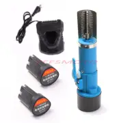 Electric Fish Scaler Powerful Cordless Scale Scraper Remover Cleaner + 2 Battery