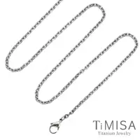 在飛比找momo購物網優惠-【TiMISA】心動時刻 純鈦項鍊(40公分)