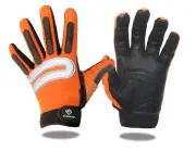 5 x Pairs Bionic Work Pro Gloves Bulk Pricing - Mens &Womens Leather/Spandex