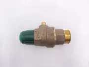 McDonald 1” AWWA Taper x 1” MNPT Corporation Valve 73121B