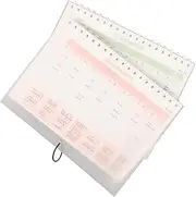 GARIOUANS 2pcs Weekly Planner Notebook with Undated Spiral Binding Scheme Self Discipline Tracker for Management and Study Efficiency