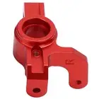 (Red)2pcs Aluminum Knuckle Arm Set For LOSI Lasernut U4 Tenacity 1/10 RC Ca SD