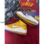 NIKE LEBRON VII QS X NBA LAKERS LBJ 7 CW2300-500