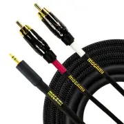 Mogami GOLD 3.5 2 RCA 3.5 TRS, Dual RCA Phono Plug Cable