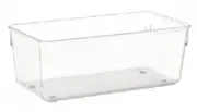 Interdesign LINUS MODULAR SMALL DRAWER ORGANISER 10x20x7.6cm Acrylic, Non-Slip
