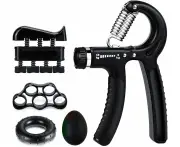 Hand Trainer Adjustable Hand Muscle Trainer Grip Strength Trainer Forearm Grip Training Set Dumbbell Forearm Trainer Training Equipment For At Home