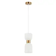 CLESSIDRA Ellipse Pendant Light Brass Opal - CLESSIDRA2