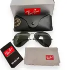 Ray-Ban RB 3025 004/58 Aviator Sunglasses Gunmetal Polarized 62mm (Large) w/case