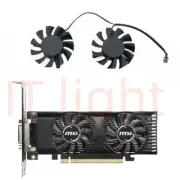 Cooling Fan Replace for MSI GeForce GTX 1650 4GT LP OCV1 Low Profile Video Card