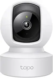 TP-Link Tapo Smart Pan/Tilt AI Home Security Camera, Wireless or Wired Connection, 1080P, 360º Horizontal, Two-Way Audio, Night Vision, Baby Monitor, Smart AI Detection and Notifications (Tapo C202)