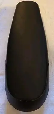 Fit For Royal Enfield Interceptor 650cc Black Pure Leather Touring Dual Seat New