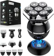 Cordless Bald Head Shavers for Men Head Grooming Starter Kit