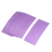 PVC Heat Shrink Tubing 29.5mm Flat Width Heat Shrink Wrap Tube for 18650, Purple