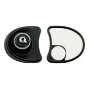 1 Pair Mirror For Fairing Dual, Black, For HARLEY-DAVIDSON TOURING 96-13