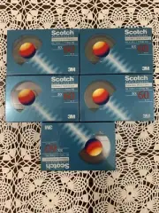 Scotch BX/60 90 Minute Normal Position Cassette Tape - Factory Sealed 5 Tapes