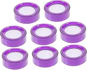 Parliky 8pcs Cash Counting Hand Moistener Sponge Finger Wet Device for Accountant Teller Cashier Random Color
