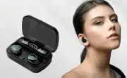 Wireless Earbuds,Bluetooth Headphones 136Hr Playtime Sports Ear Buds with Dig...