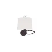 Livex Lighting 4903-07 Allison Swing Arm or Wall Lamp Bronze