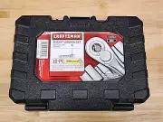 Craftsman 9-34553 SAE 10 Piece 3/8” Drive Socket & Ratchet Wrench Set New