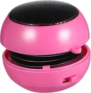 OSALADI Mini Rechargeable Speaker External Music Box .5mm Plug Stylish Burger Appearance for Phone