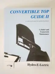 Convertible Top Guide II Manual includes top installation article- Jaguar XK-150
