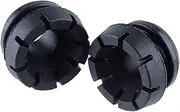 Qizm 2pcs Black Seat Grommet Rubber Fit for Polaris Sportsman ACE 400 450 500 700 Fit for RZR Fit for Ranger Fit for Switchback Fit for Touring Fit for Xplorer Fit for Turbo 5412507