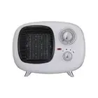 Hoover Ceramic Heater Retro Design Small Fan Portable Electric 1500W