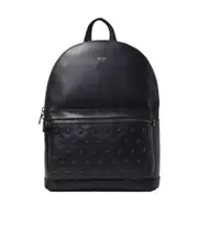 Zippered backpack One size BLACKGUNMETAL