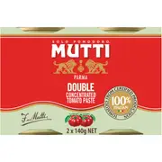Mutti Parma Double Concentrated Tomato Paste 2 pack