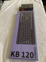 KB120 Gamerus Plug And Play Keyboard + Mixie X2 - Wired Optical Mouse